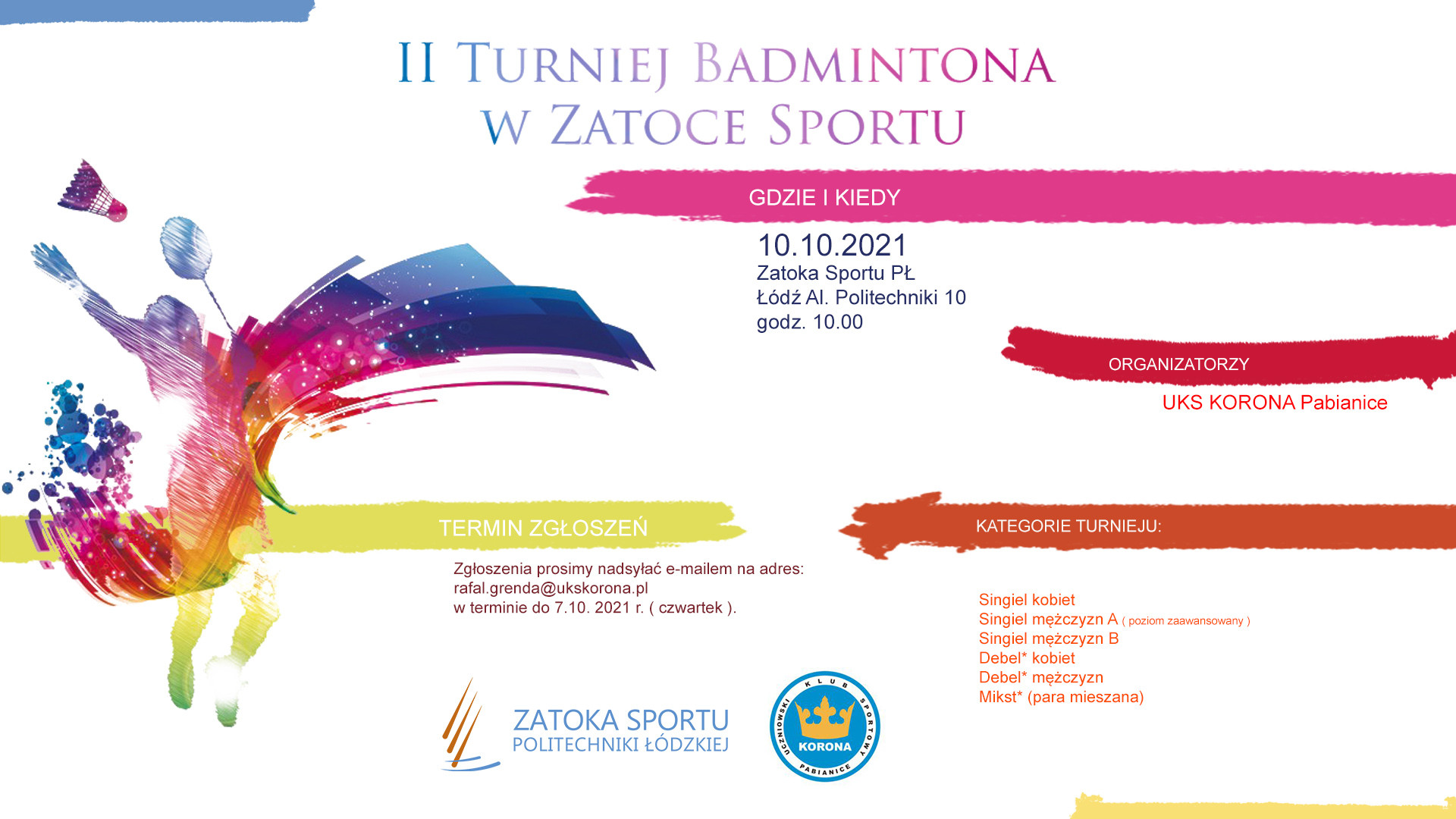 badminton amator zatoka sportu pł