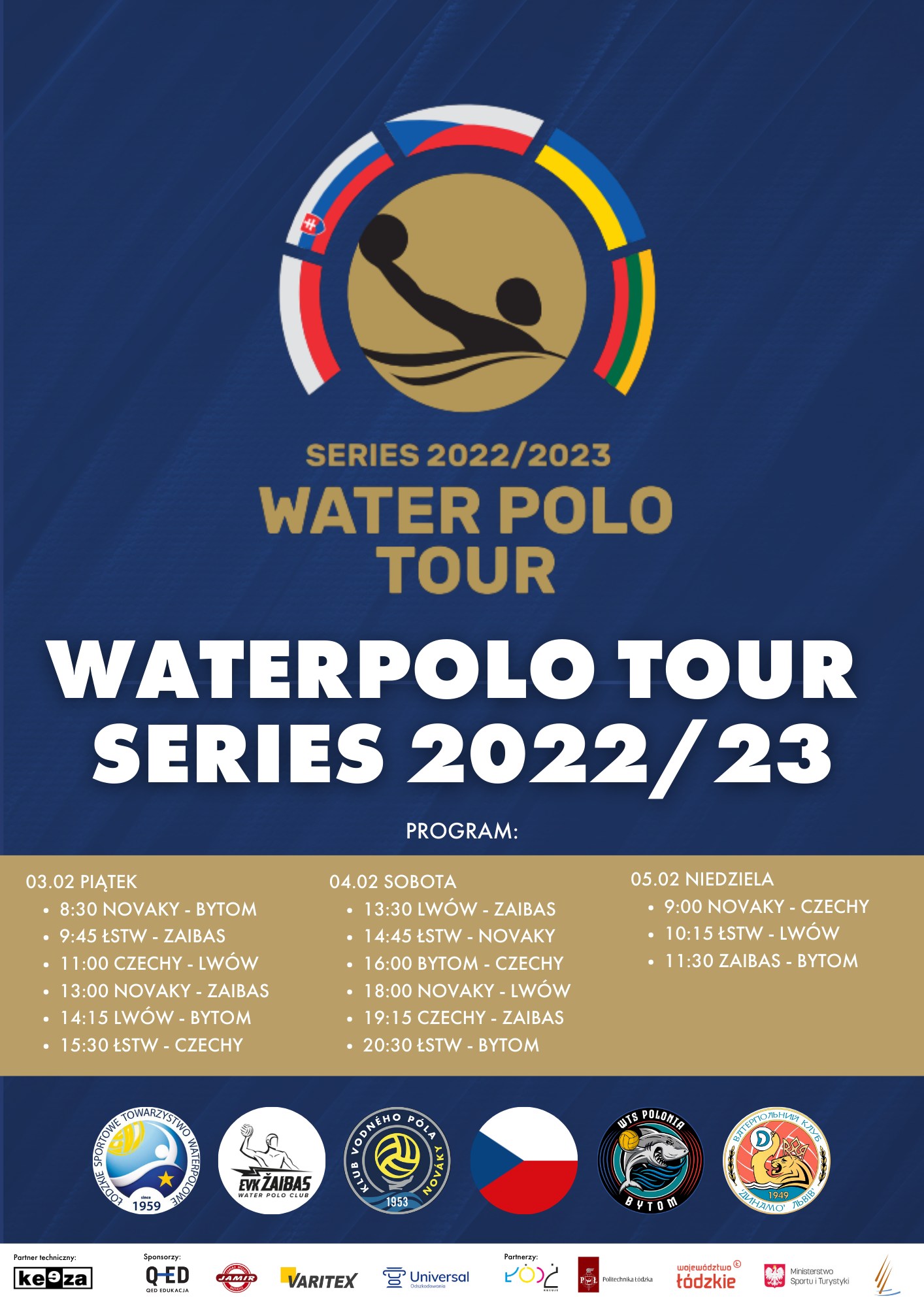 Water Polo Tour Series 2022/23 ŁSTW Łódź Zatoka Sportu