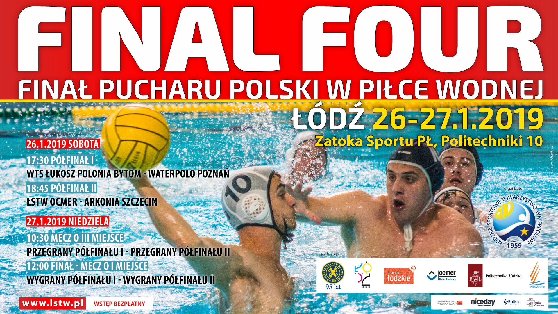 puchar polski piłka wodna 2019 zatoka sportu pł