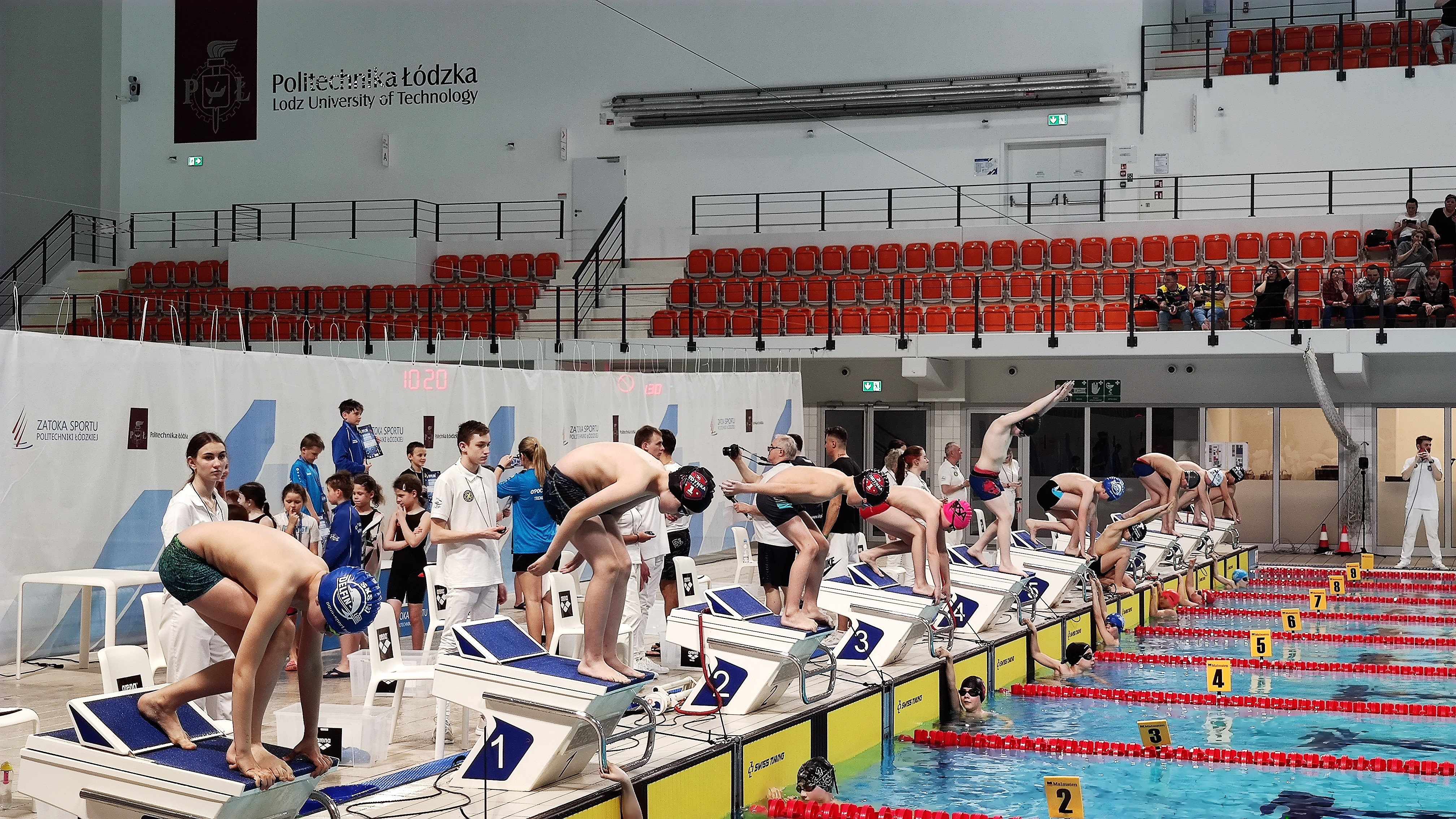 pływanie mistrzostwa województwa łódzkiego zatoka sportu pł