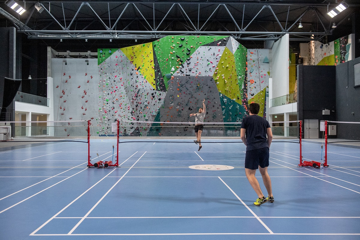 zatoka Sportu PŁ badminton 